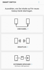 Samsung Smart Switch App