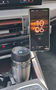 Getränkehalter mit Flasche